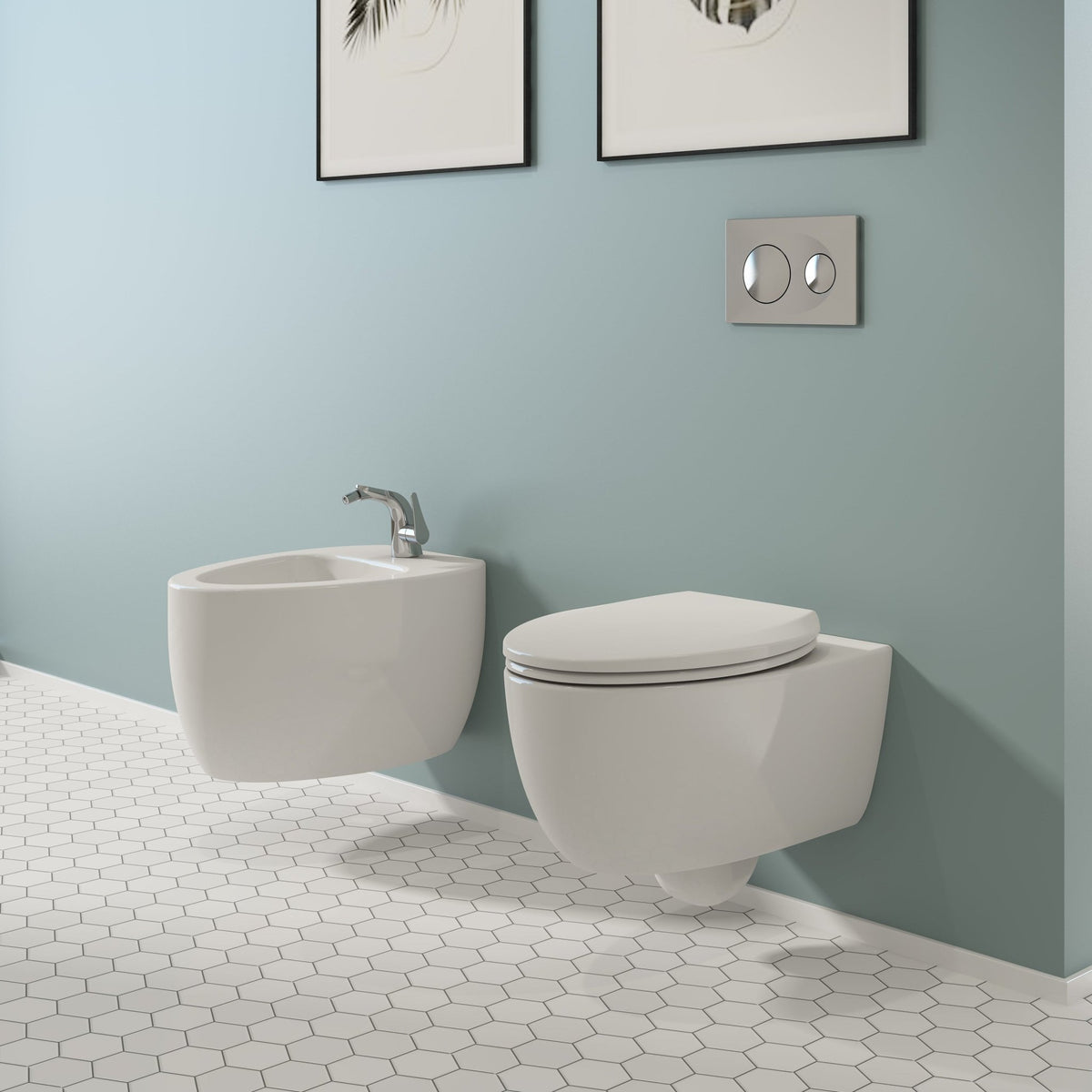 Bocchi Wall-mounted Toilets - Golzar Home