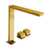 Carimali Dside 3-hole High Basin Mixer Widespread Bathroom Faucet