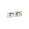 Carimali Ocube Horizontal Valve Sharing | Thermostatic 2-Way Shower Trim