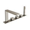Carimali Ocube 5-hole Mixer Deck-Mount Tub Filler