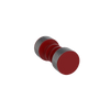 Rubinet Shower Door Knob (set) Maroon