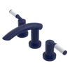 Rubinet Widespread Lav. Set. (less drain) Midnight Blue