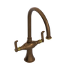 Rubinet Two Handle Single Hole Kitchen Set Oil Rubbed Bronze