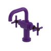 Rubinet Single Hole Dual Handle Lav. Set. (less drain) Purple Haze