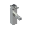 Rubinet Single Control Bidet Fitting (less drain) Satin Nickel