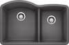 Blanco Diamond U 1¾ Silgranit Kitchen Sink