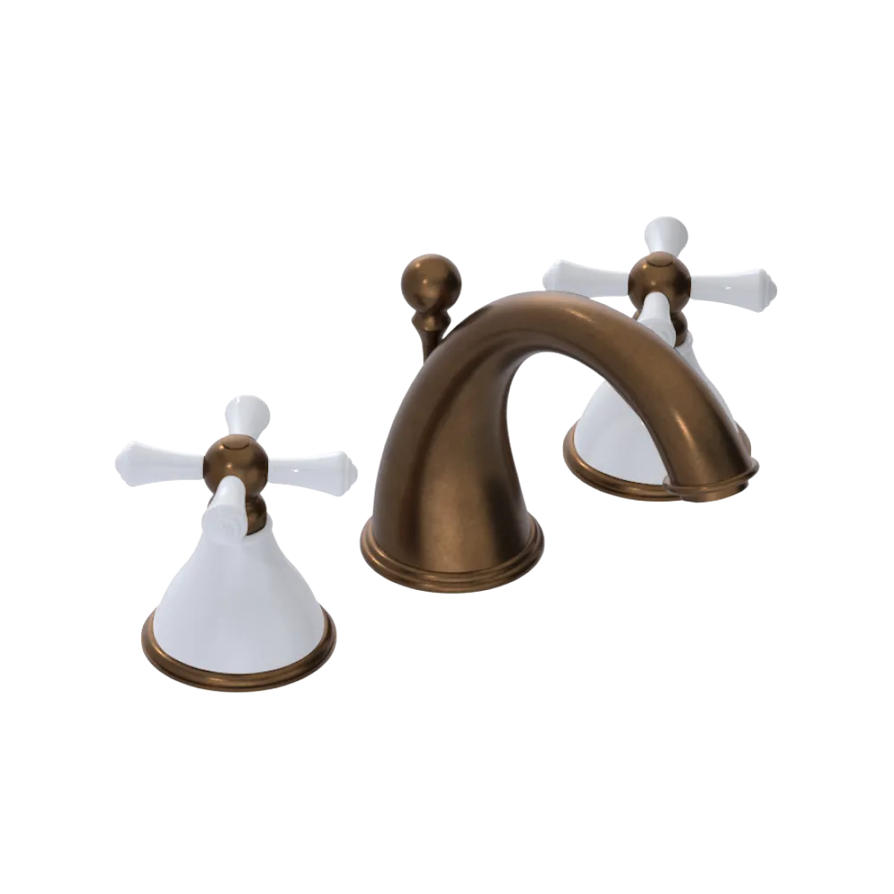 Rubinet Widespread Lav. Set. (less drain) Tuscan Brass