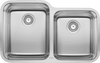 Blanco Stellar U 1¾ Stainless Steel Kitchen Sink 32"