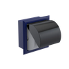 Rubinet RECESSED TOILET PAPER HOLDER Midnight Blue