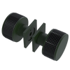 Rubinet Shower Door Knob (set) Green Envy