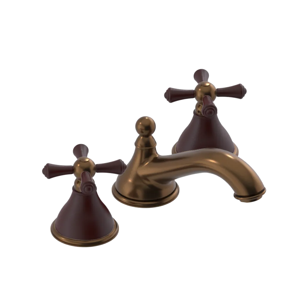 Rubinet Widespread Lav. Set. (less drain) Tuscan Brass