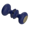 Rubinet Shower Door Knob (set) Midnight Blue