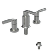 Rubinet Bidet Fitting with Spray, Diverter, and Vacuum Breaker (less drain) Satin Nickel