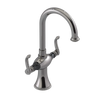 Rubinet Single Hole Dual Handle Lav. Set. (less drain) Polished Nickel