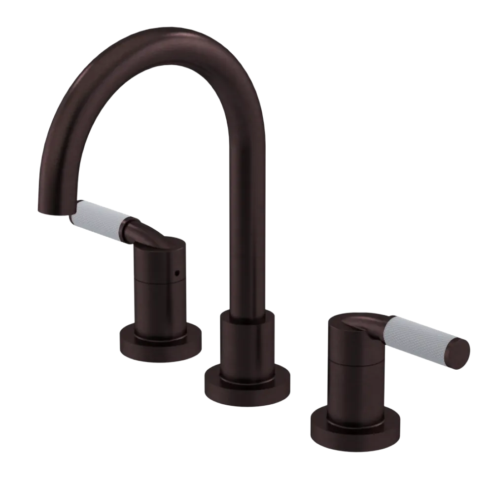 Rubinet Widespread Lav. Set. (less drain) Oil Rubbed Bronze