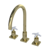 Rubinet Widespread Kitchen Set Gold