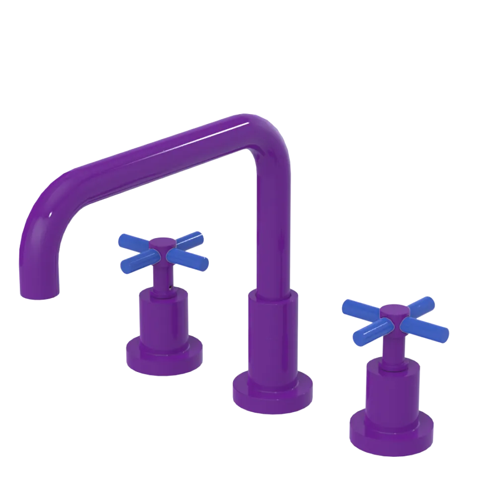 Rubinet Widespread Kitchen Set Purple Haze