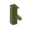 Rubinet Single Control Bidet Fitting (less drain) Green Envy
