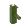 Rubinet Single Control Bidet Fitting (less drain) Green Envy