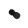 Rubinet Shower Door Knob (set) Matt Black