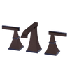 Rubinet Widespread Lav. Set. (less drain) Oil Rubbed Bronze