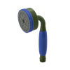 Rubinet 3 Function Hand Held Shower Only Green Envy