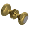 Rubinet Shower Door Knob (set) Antique Brass Matt