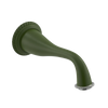 Rubinet Tub Filler Spout Wall Mount Green Envy