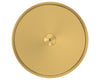Zomodo 16" ROUND SEMI-INSET VESSEL SINK - EUREKA GOLD