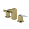 Rubinet Widespread Lav. Set. (less drain) Natural Brass