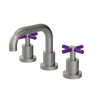 Rubinet Widespread Lav. Set. (less drain) Satin Nickel