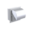 Rubinet RECESSED TOILET PAPER HOLDER White
