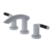 Rubinet Widespread Lav. Set. (less drain) Matt White
