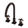 Rubinet Widespread Kitchen Set Oil Rubbed Bronze
