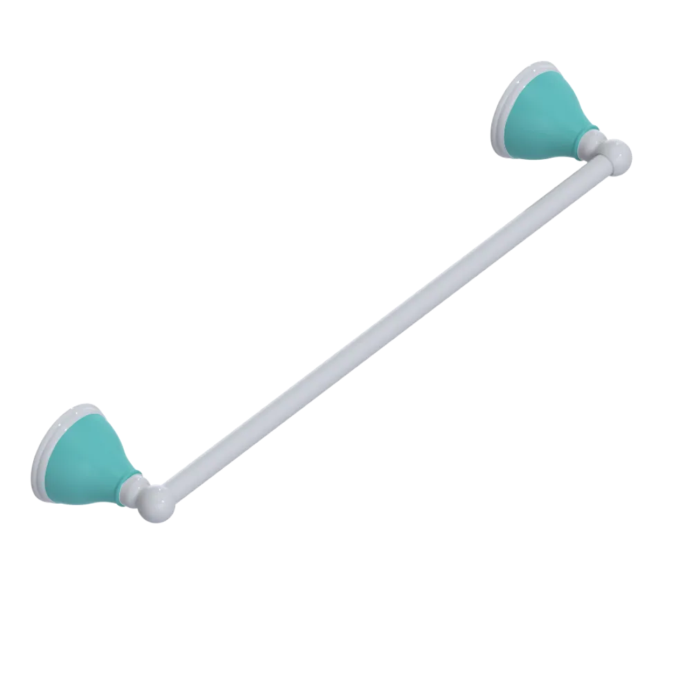 Rubinet Towel Bar 24" White
