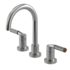 Rubinet Widespread Lav. Set. (less drain) Satin Nickel