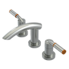 Rubinet Widespread Lav. Set. (less drain) Satin Nickel
