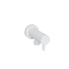 Baril Wall-mounted 1/2" F supply elbow with integrated volume control