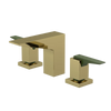 Rubinet Widespread Lav. Set. (less drain) Natural Brass
