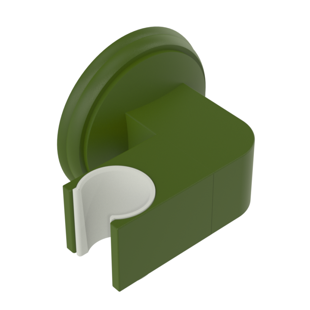 Rubinet Wall Bracket for Hand Held Shower Green Envy