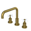 Rubinet Widespread Kitchen Set Antique Brass Matt