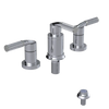 Rubinet Bidet Fitting with Spray, Diverter, and Vacum Breaker (Less Drain) Chrome