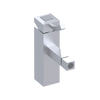 Rubinet Single Control Bidet Fitting (less drain) Satin Chrome