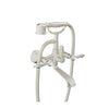 Baril Wall-mounted tub faucet with hand shower