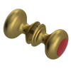 Rubinet Shower Door Knob (set) Antique Brass Matt
