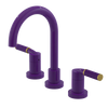 Rubinet Widespread Lav. Set. (less drain) Purple Haze