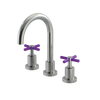 Rubinet Widespread Lav. Set. (less drain) Satin Nickel