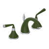Rubinet Widespread Lav. Set. (less drain) Green Envy
