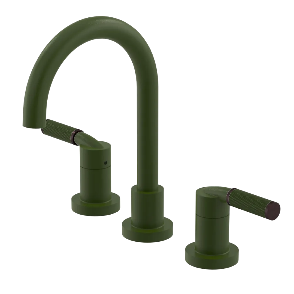Rubinet Widespread Lav. Set. (less drain) Green Envy