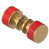 Rubinet Shower Door Knob (set) Satin Gold